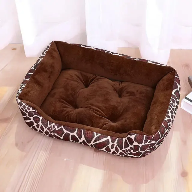 2023 Winter Warm Plush Dog Bed Mat Kennel Soft Fleece Dog Puppy Pet Supplies Nest For Small Medium Dogs House Waterproof Cloth