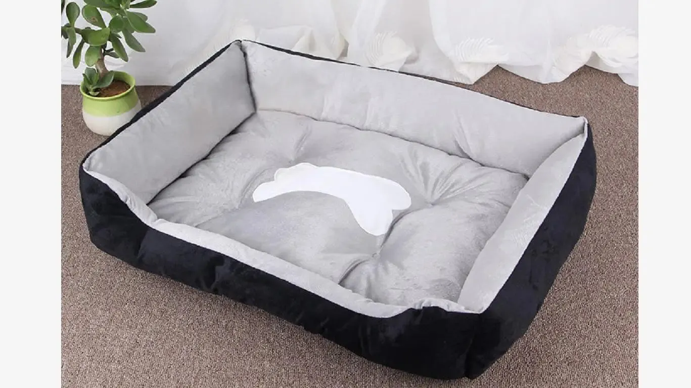 2023 Winter Warm Plush Dog Bed Mat Kennel Soft Fleece Dog Puppy Pet Supplies Nest For Small Medium Dogs House Waterproof Cloth