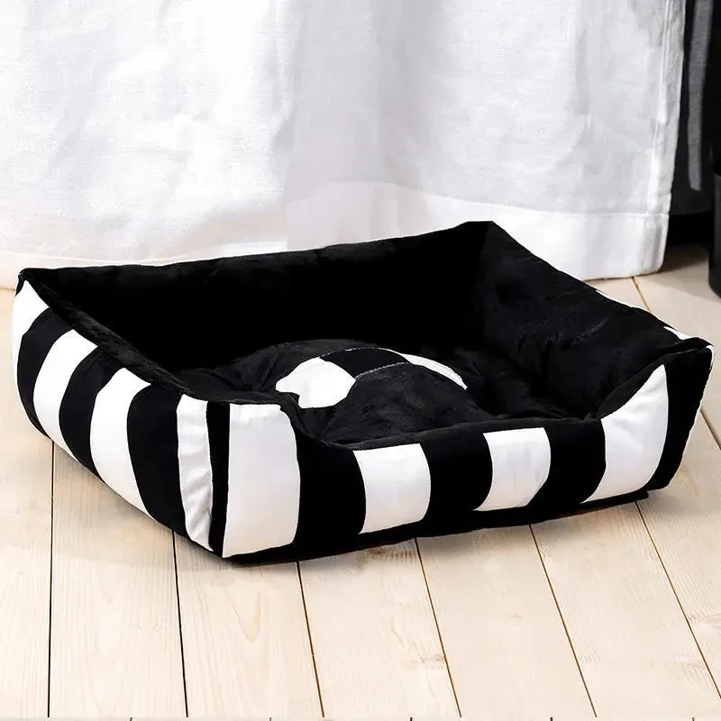 2023 Winter Warm Plush Dog Bed Mat Kennel Soft Fleece Dog Puppy Pet Supplies Nest For Small Medium Dogs House Waterproof Cloth