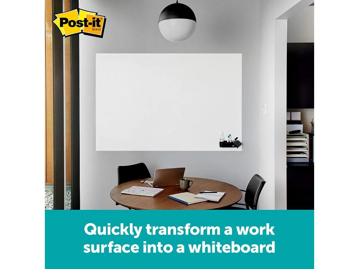 3M Post-It Flex Write Surface, The Permanent Marker Whiteboard Surface 120 x 180cm (MMM-FWS6x4)