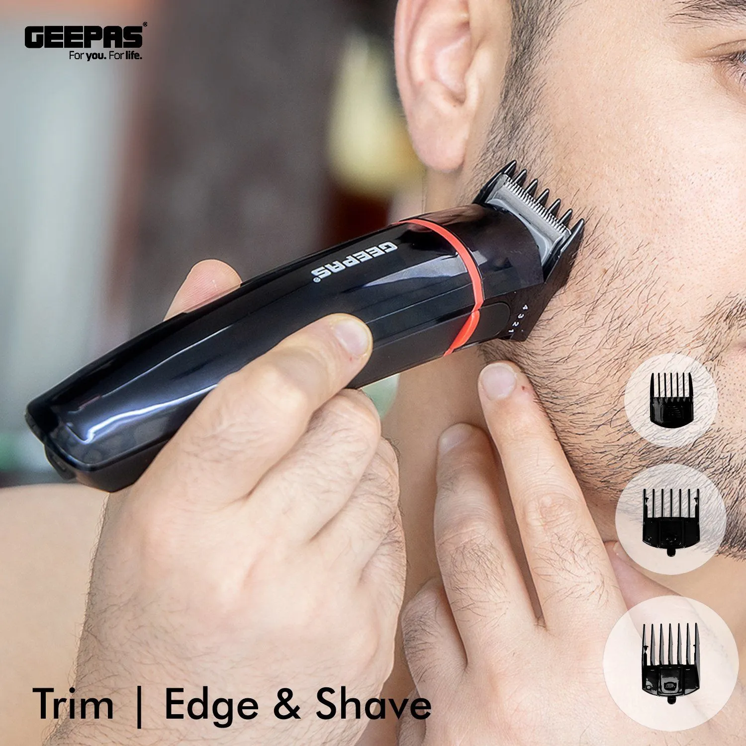 7-in-1 Rechargeable Men's Trimmer Grooming Kit