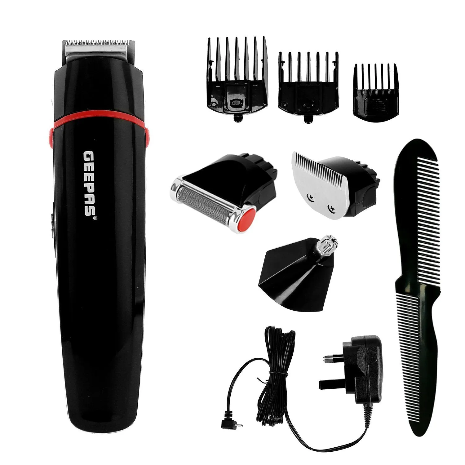 7-in-1 Rechargeable Men's Trimmer Grooming Kit