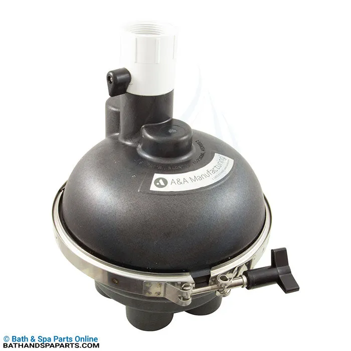 A & A Mfg 5-Port 1-1/2" T-Valve Complete Cleaner (225570)