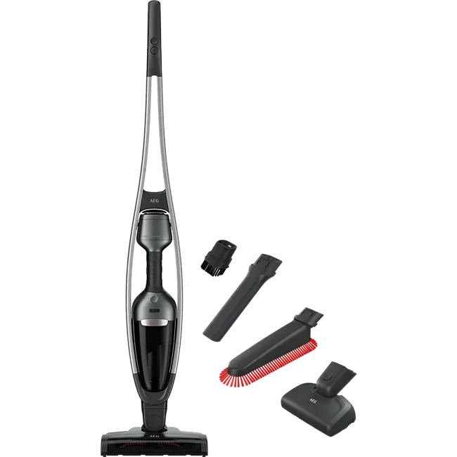 AEG QX9-1-ANIM QX9 Cordless Stick Bagless Vacuum Cleaner with runtime of 55 Shale Grey