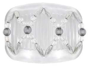 African Butterfly Hair Comb - Dalena Clear 127