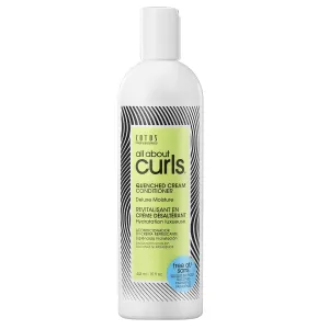 All About Curls Quenched Cream Conditioner/ Free of SLS/SLES Sulfates, Silicones & Parabens/ Color-Safe, 15-Ounce