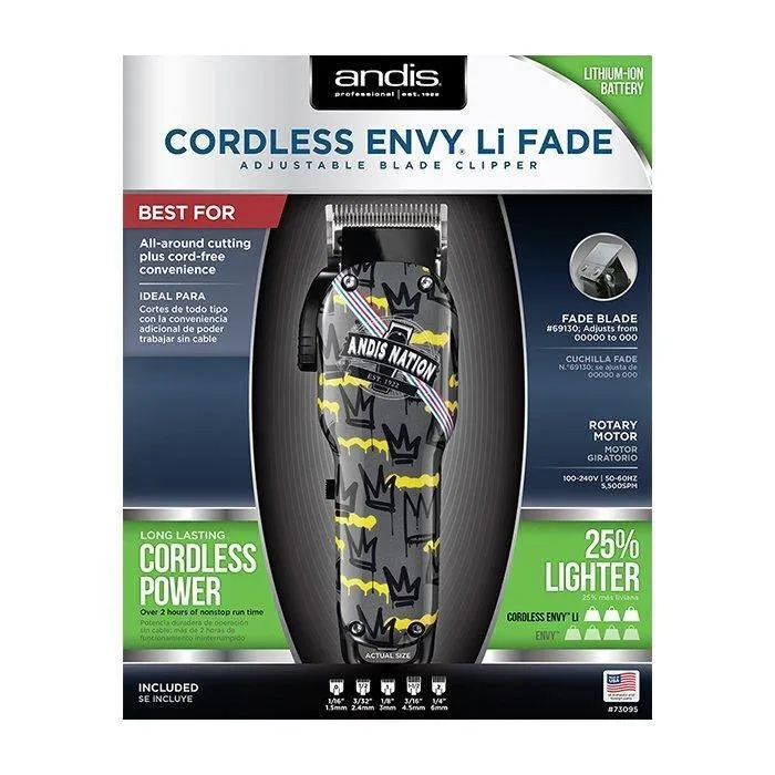 Andis Uspro Li Cordless Adjustable Blade Clipper - Fade Nation