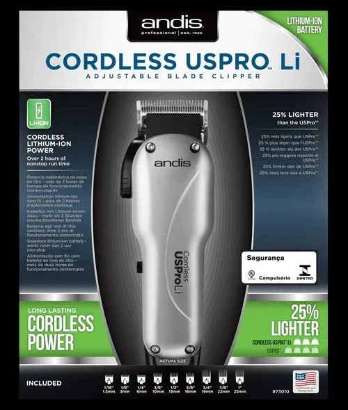 Andis Uspro Li Cordless Adjustable Blade Clipper