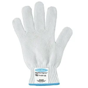 Ansell Polar Bear Supreme Gloves, Size 6, White, 74-301-6