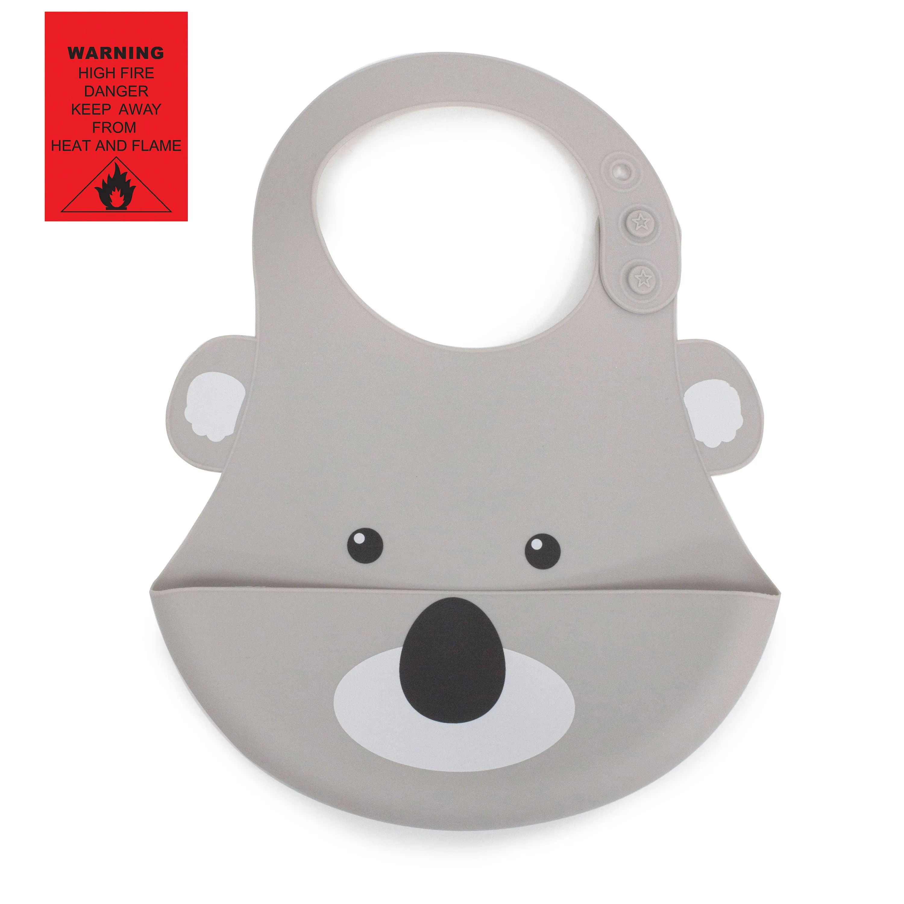 Aussie Animals 'Koala' Bundle - Novelty Hooded Towel, Security Blanket, Silicone Bib and Teether