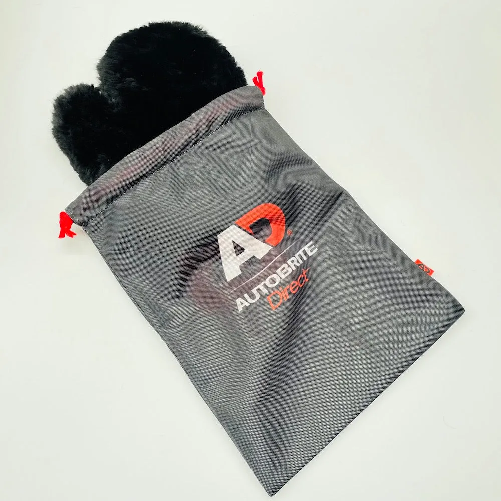 AUTOBRITE DIRECT | Woollen Wash Mitt | With Drying Bag I