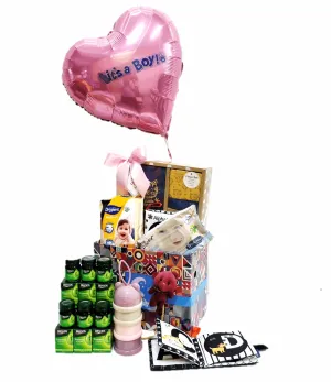 Baby Health Hamper with Balloon - Boy & Girl Options | B280