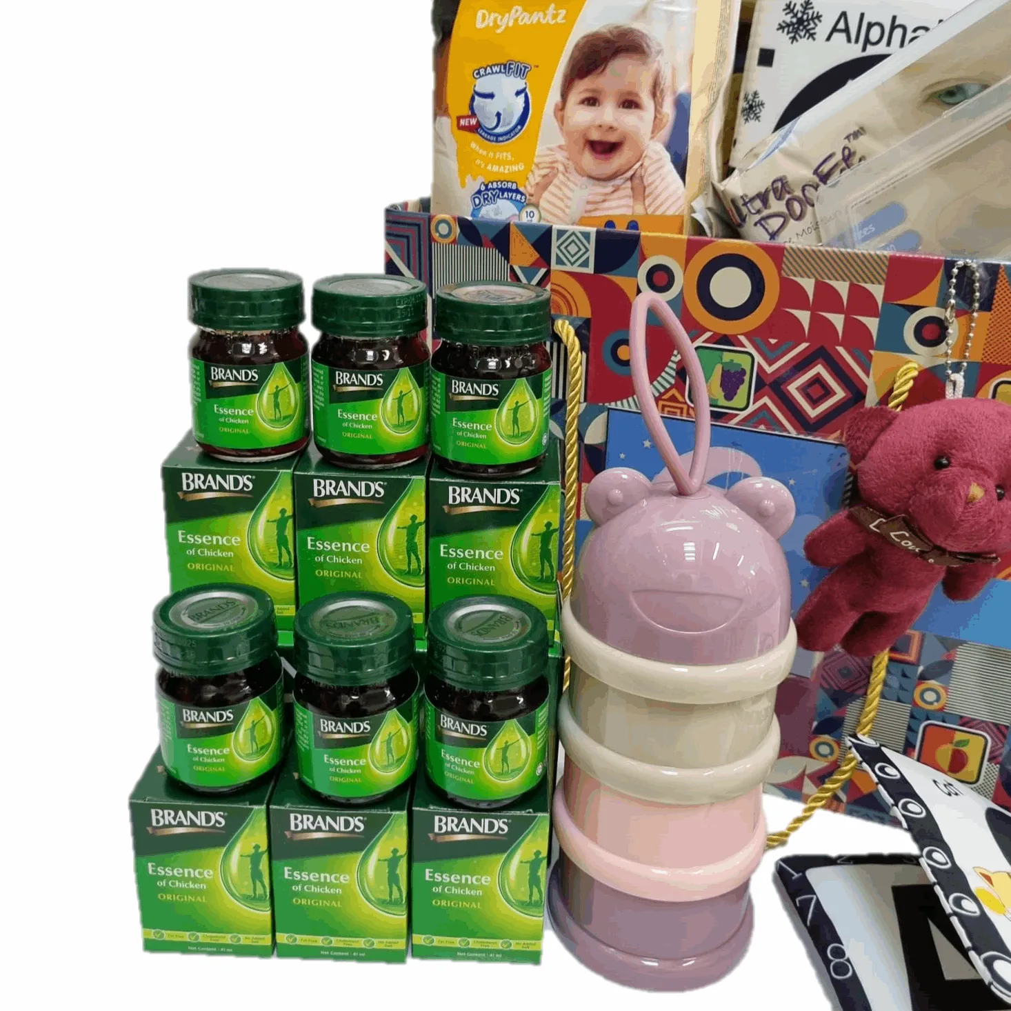 Baby Health Hamper with Balloon - Boy & Girl Options | B280