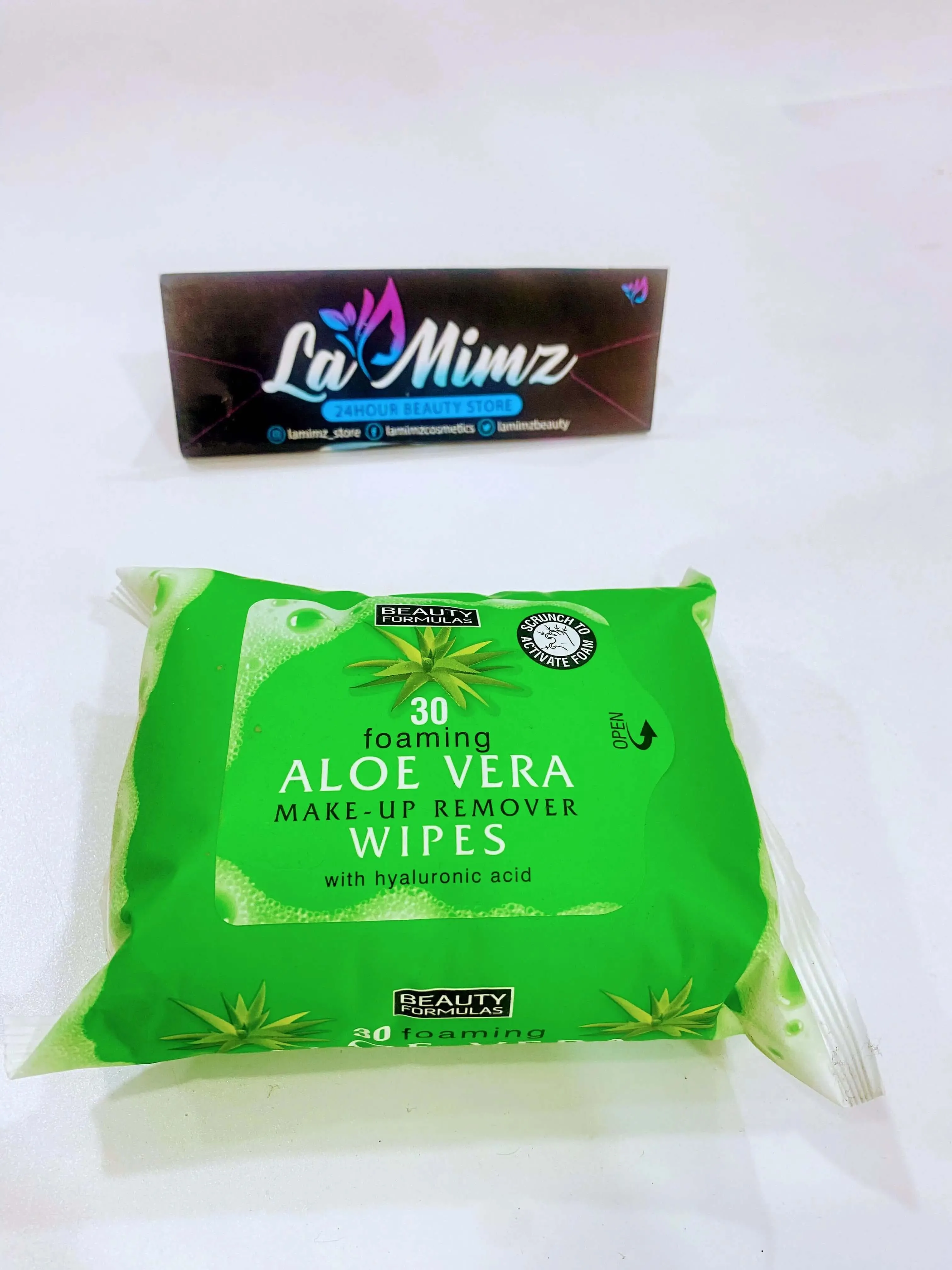 Beauty Formulas Aloe Vera Wipes