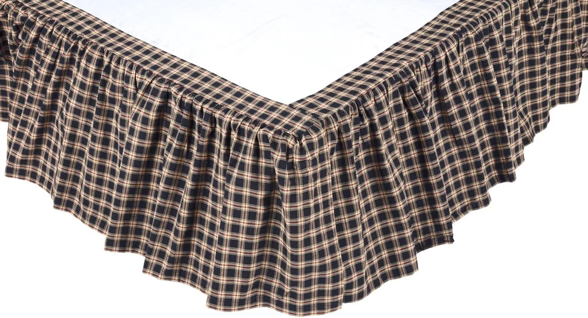 Bingham Star King Bed Skirt 78x80x16