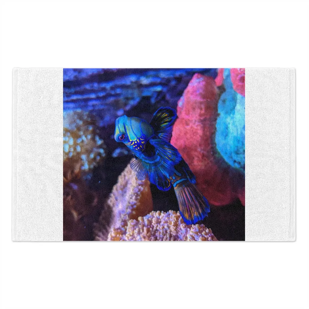 Blue Fish Rally Towel, 11x18