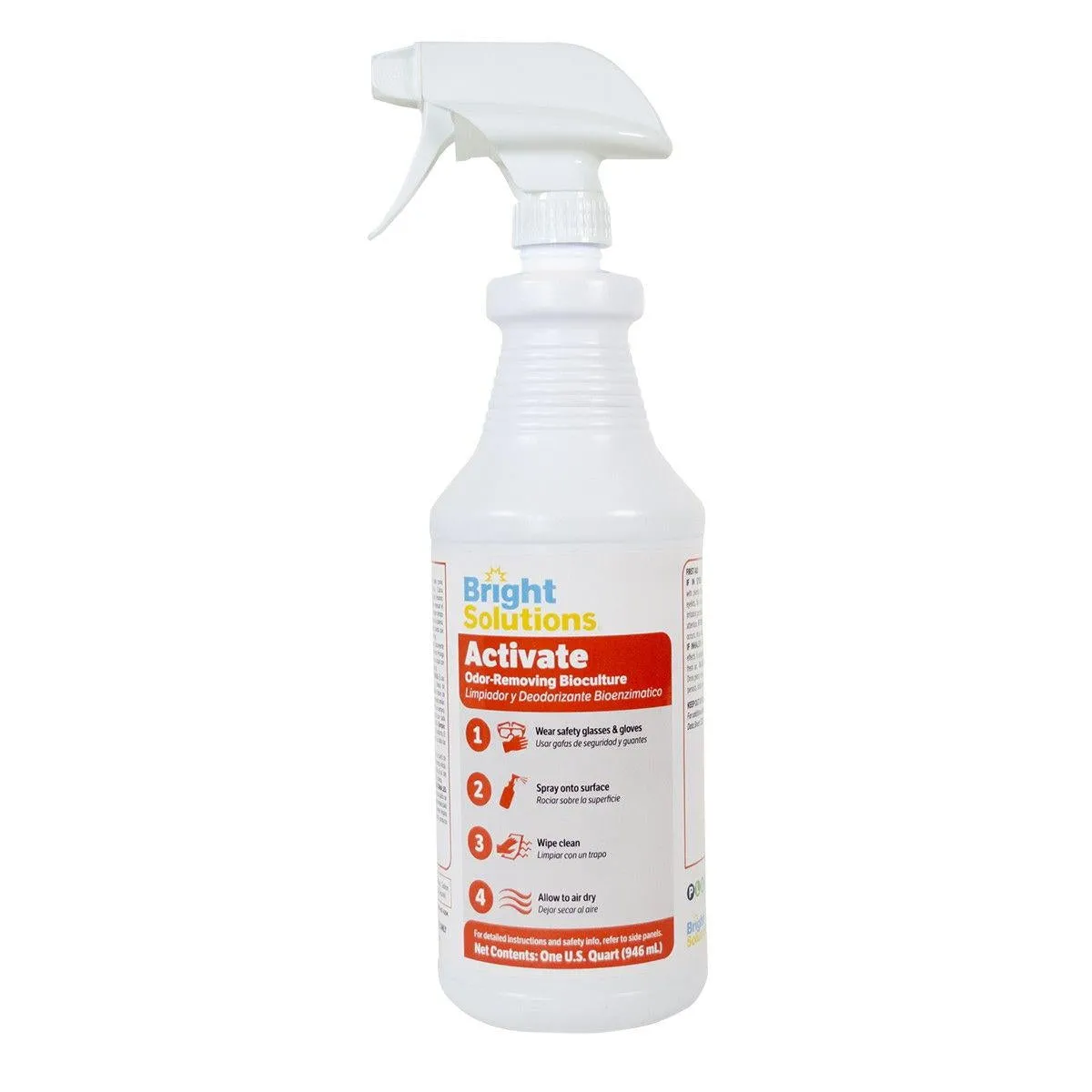 Bright Solutions® 'Activate' Odor-Removing Bioculture (32 oz Spray Bottles) - Case of 12