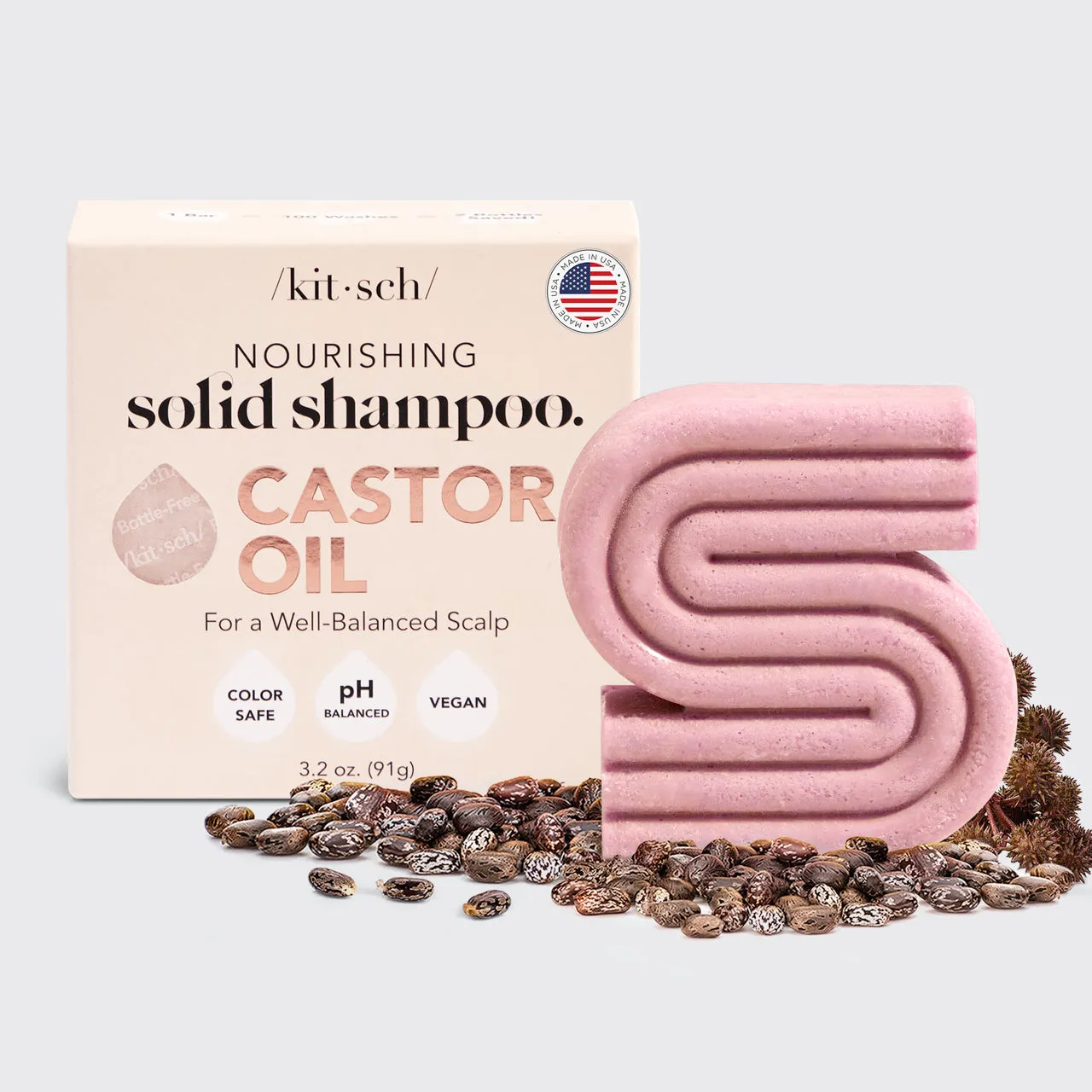 Castor Oil Nourishing Shampoo Bar