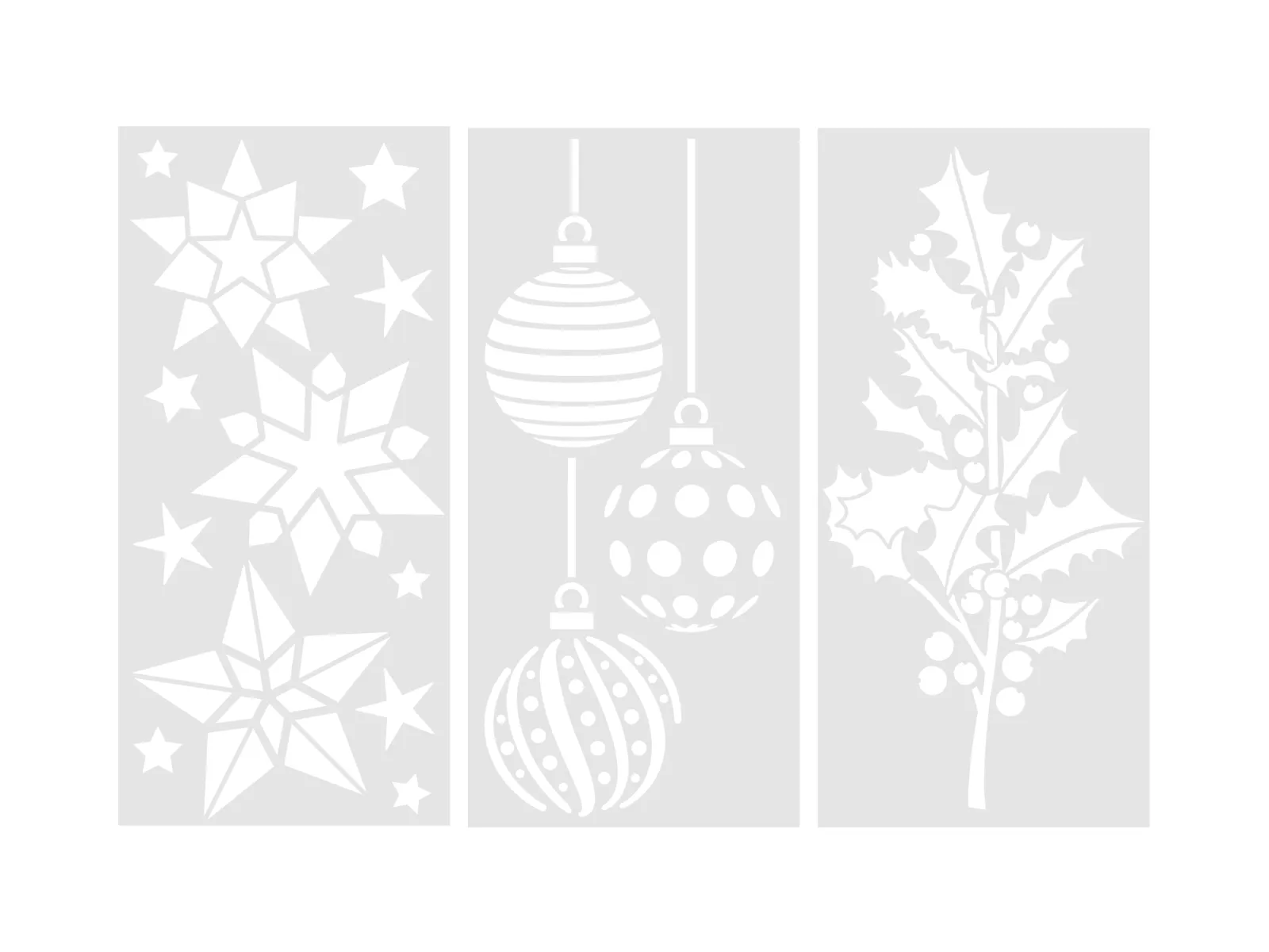 Crafter's Companion Stencils - Winter Magic