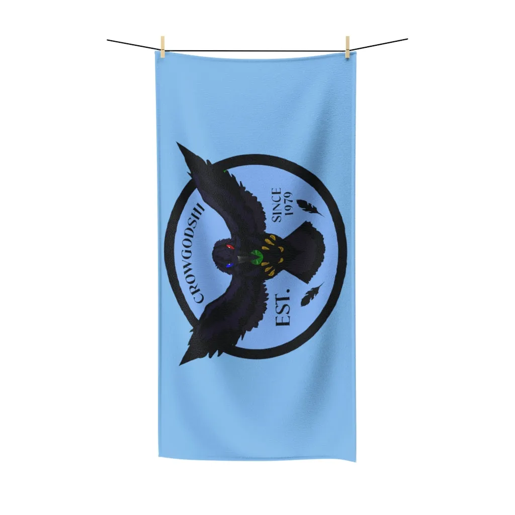 Crowgodshi First Generation Bathroom Towel, CAROLINA BLUE LOGO