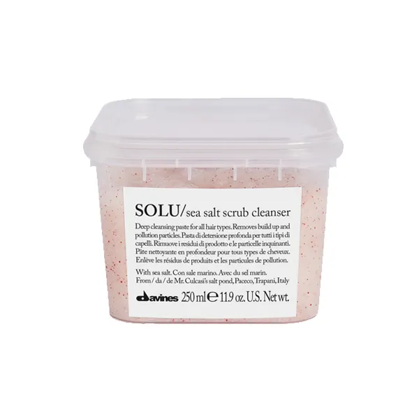 Davines Solu Sea Salt Scrub Cleanser