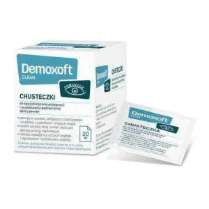 DEMOXOFT CLEAN Wipes, eyelid irritation