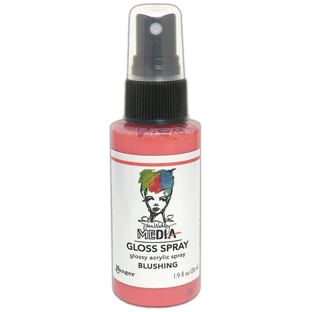 Dina Wakley Media Gloss Sprays 1.9fl.oz. - Blushing