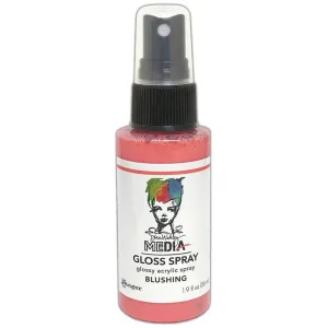 Dina Wakley Media Gloss Sprays 1.9fl.oz. - Blushing