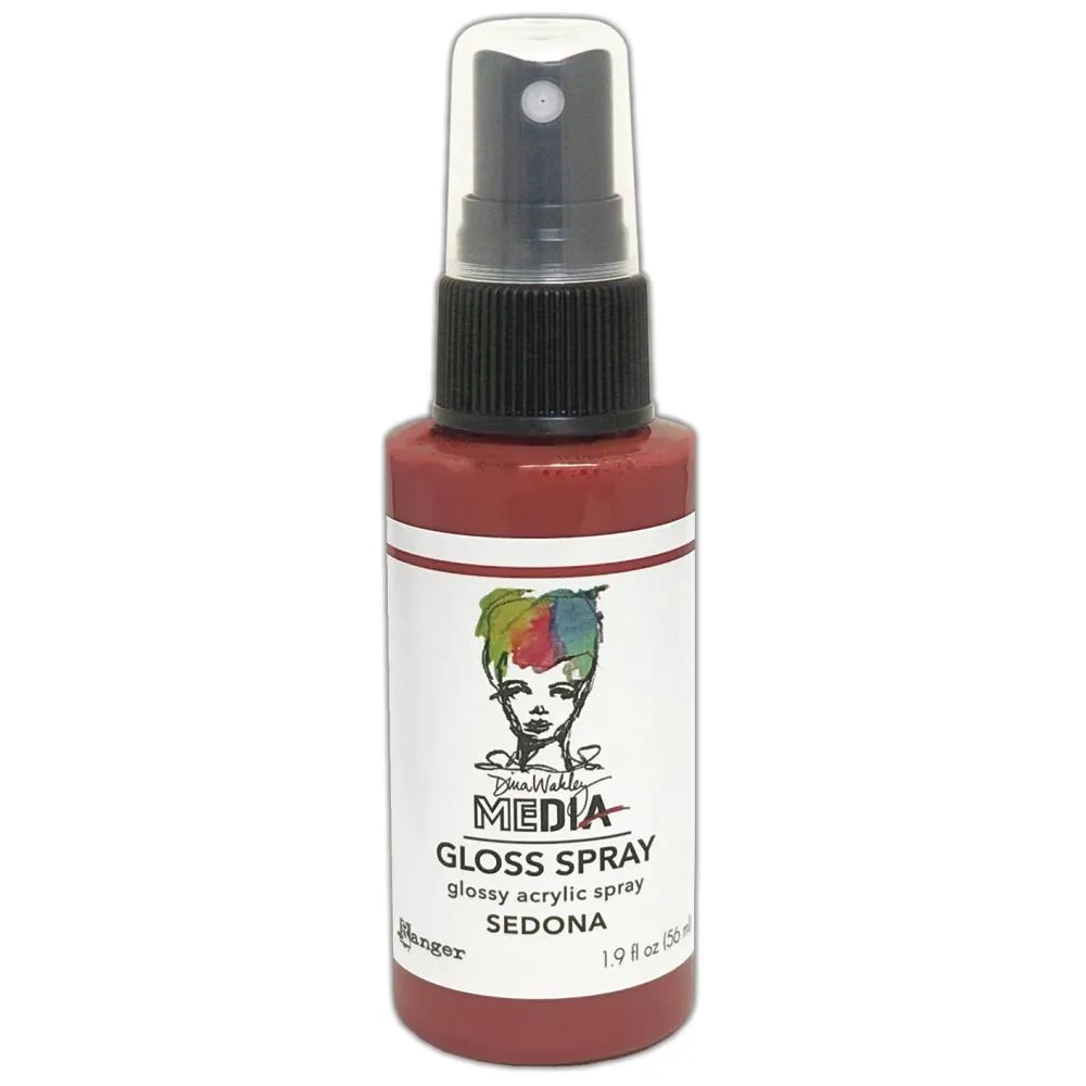 Dina Wakley Media Gloss Sprays 1.9fl.oz. - Sedona