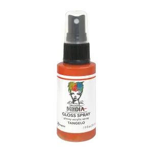 Dina Wakley Media Gloss Sprays 2oz - Tangelo