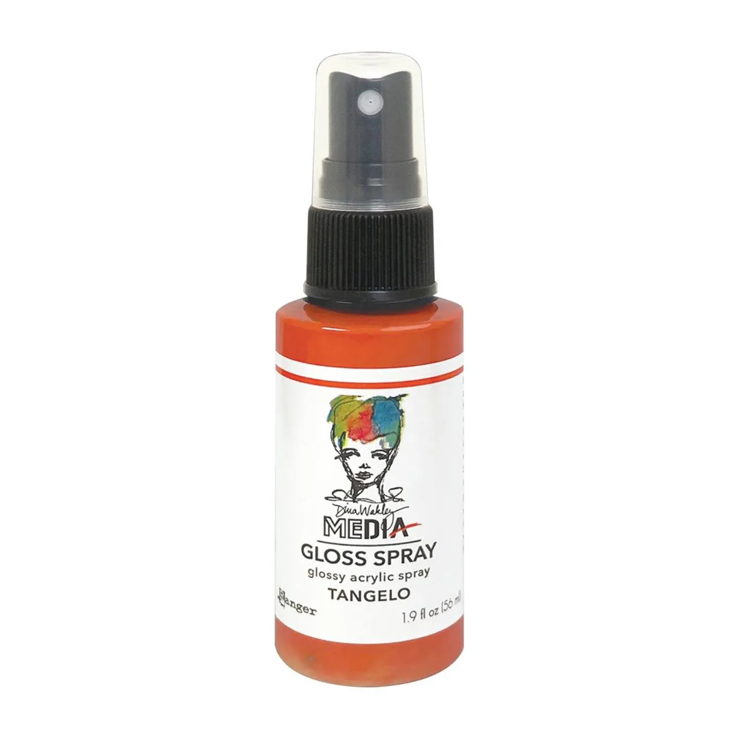 Dina Wakley Media Gloss Sprays 2oz - Tangelo