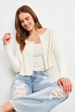 Ellie Cropped Cardigan