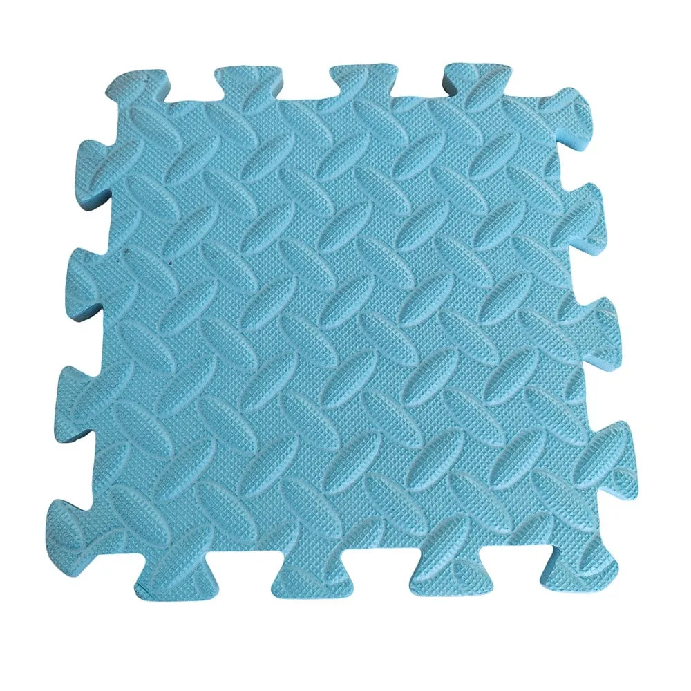 Eva Foam Coloured Mat 6 Piece - 25cm x 25cm - Assorted Colours