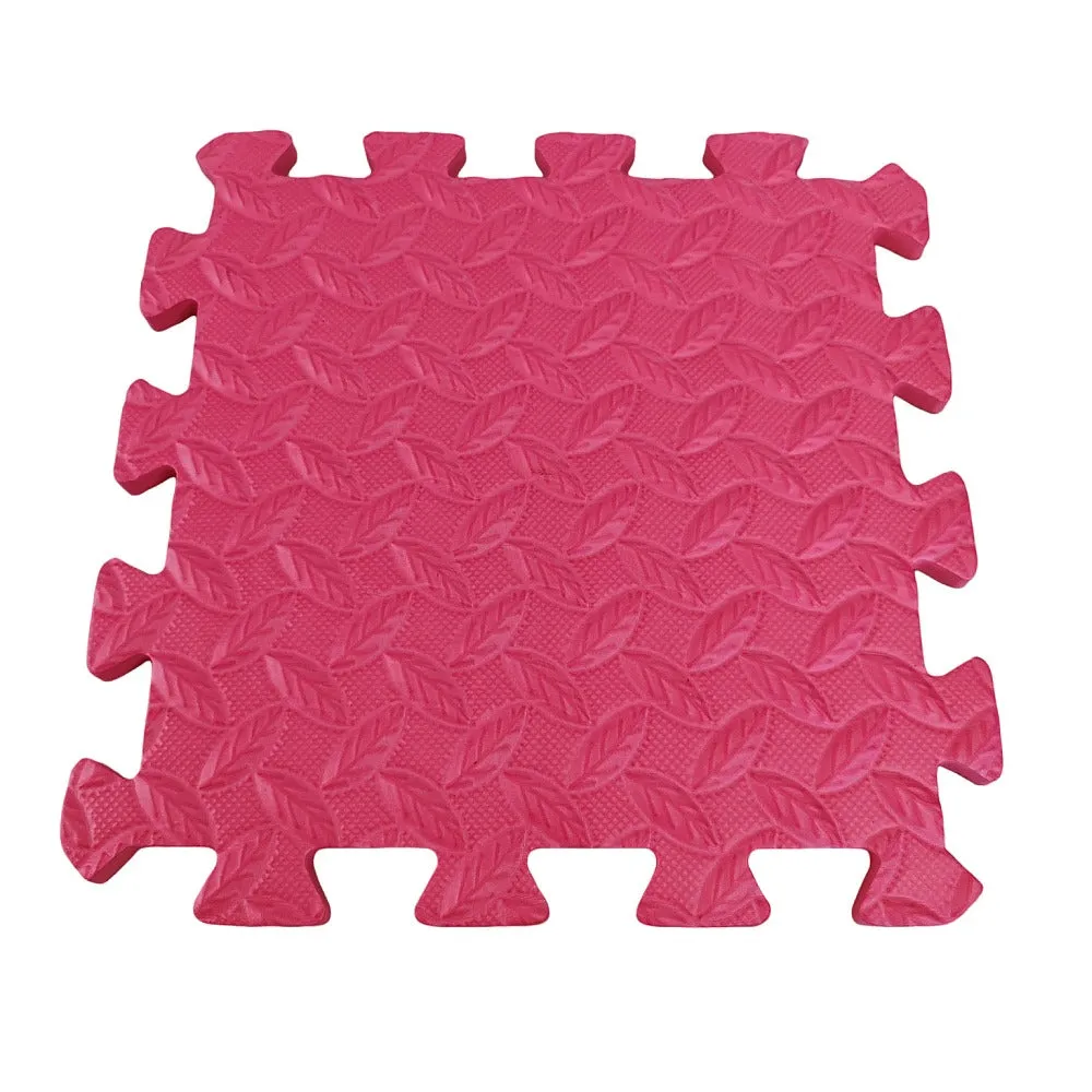 Eva Foam Coloured Mat 6 Piece - 25cm x 25cm - Assorted Colours