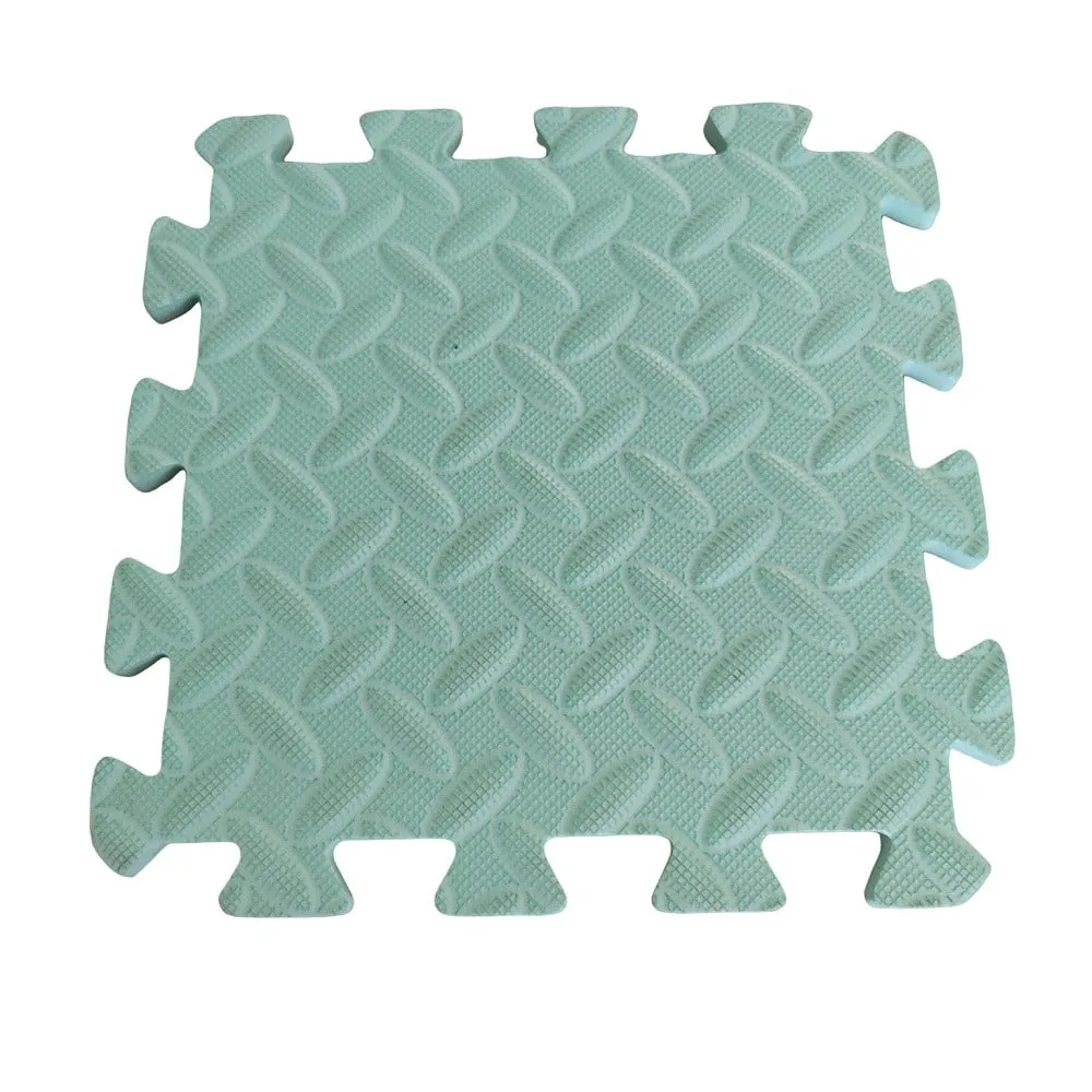 Eva Foam Coloured Mat 6 Piece - 25cm x 25cm - Assorted Colours