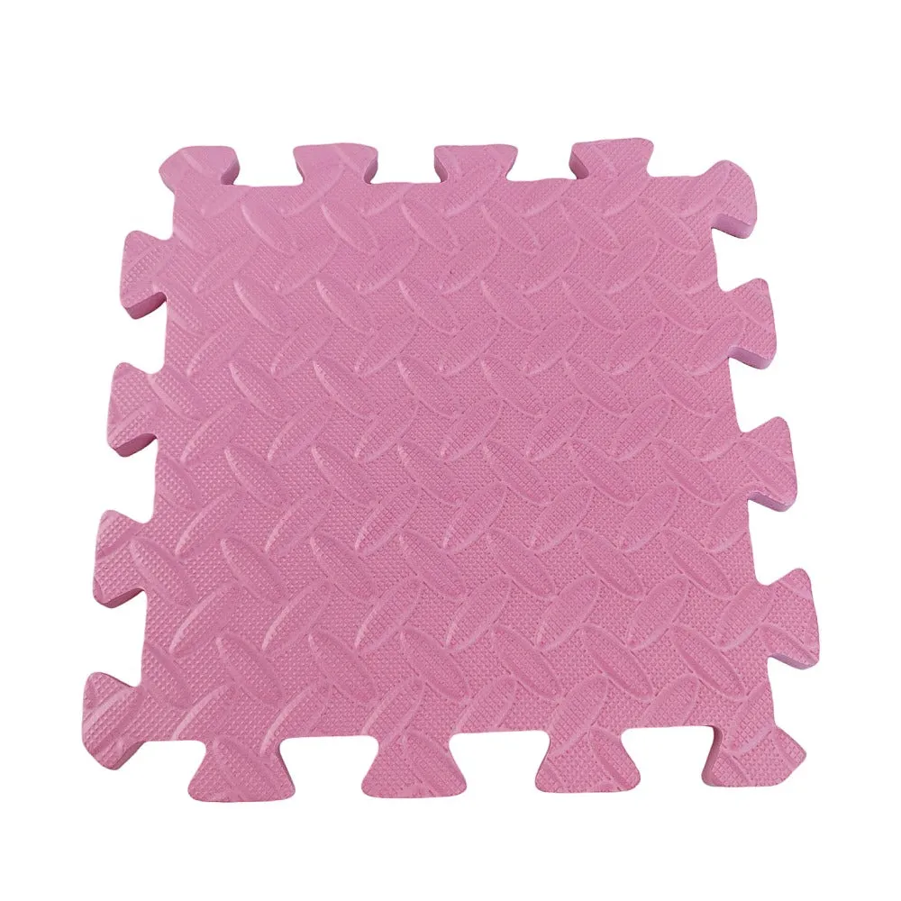 Eva Foam Coloured Mat 6 Piece - 25cm x 25cm - Assorted Colours