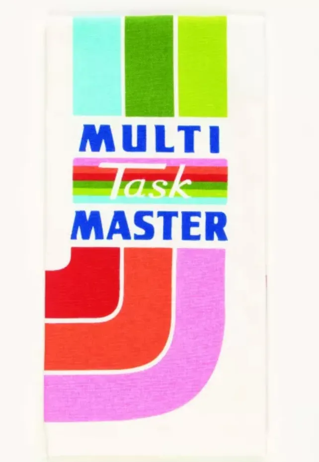 Funny Screen-Printed Dish Towel