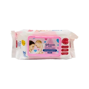 JOHNSON'S BABY SKIN CARE WIPES 84PCS