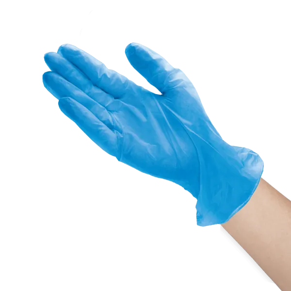 Karat Vinyl Powder-FREE Glove (Blue), Medium - 1,000 pcs