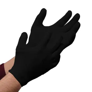 Kuber Industries Gloves | Cotton Summer Gloves | Protection From Sun Burns | Dust | Pollution | Gloves For Women | Gloves For Men | Pack of 1 Pair | Black