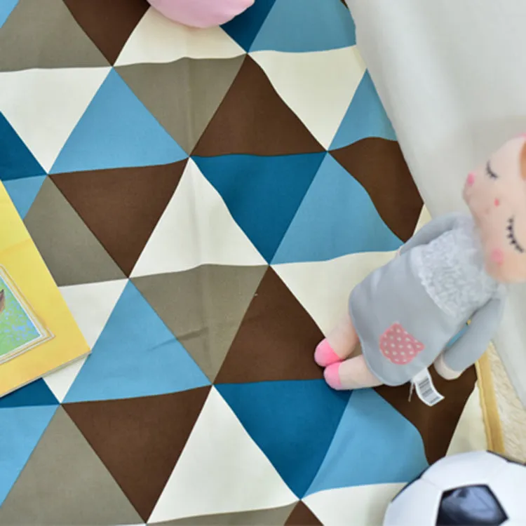 Large Floor Play Mat Square Triangle