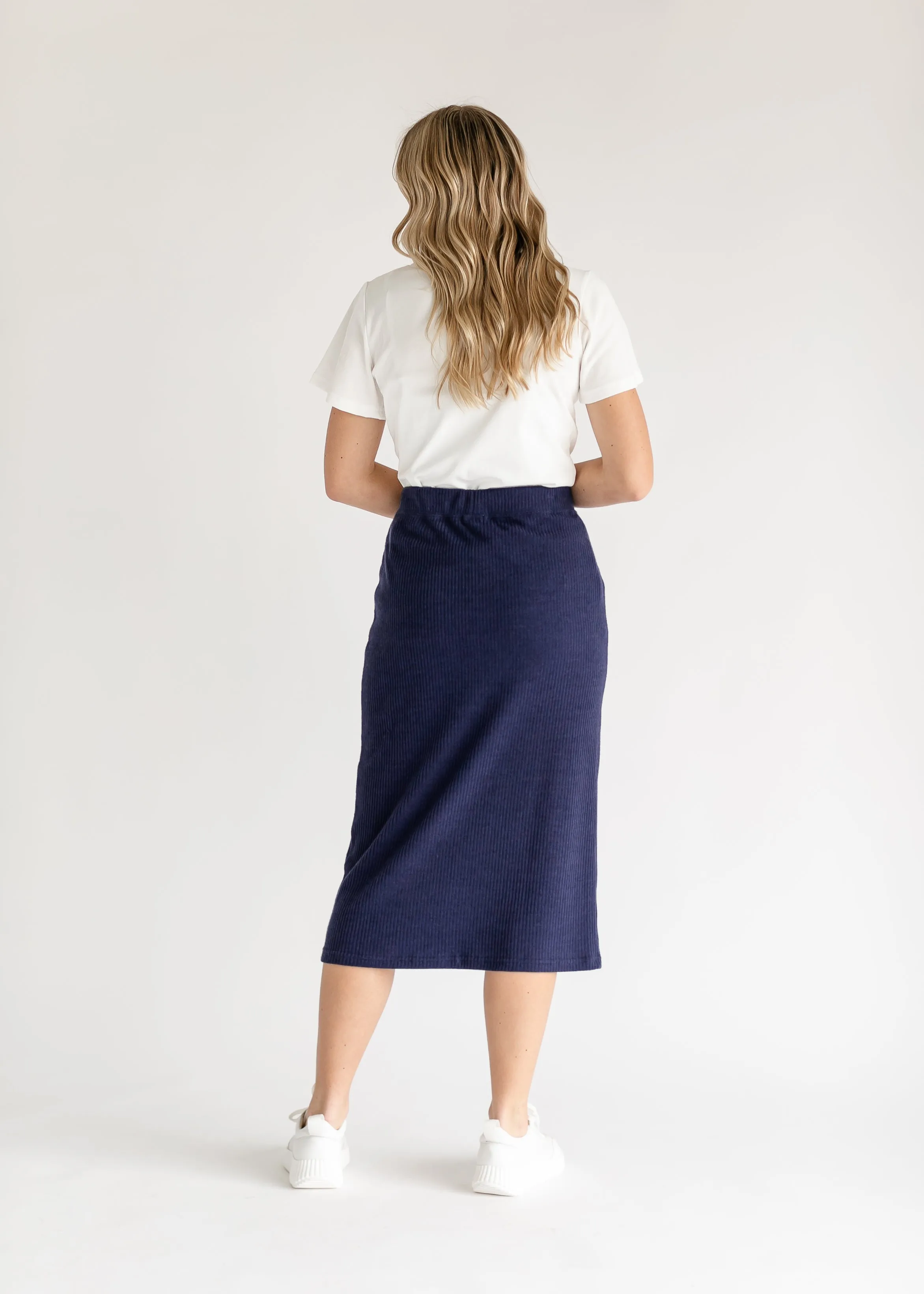 Lennon Ribbed Knit Skirt - FINAL SALE