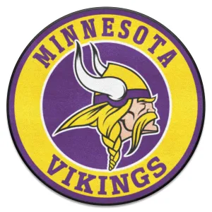 Minnesota Vikings Roundel Rug - 27in. Diameter