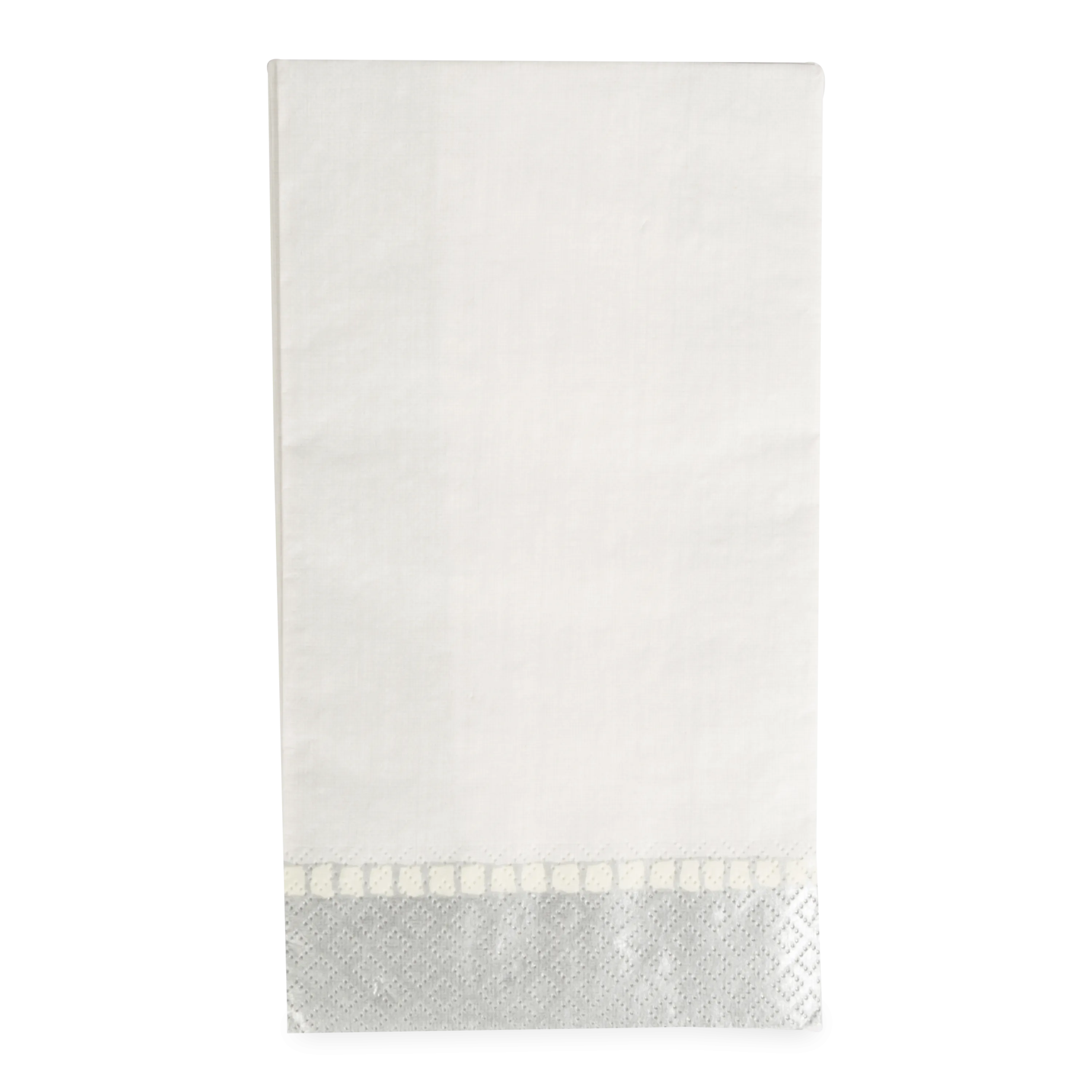 Paper Linen Border Guest Towel