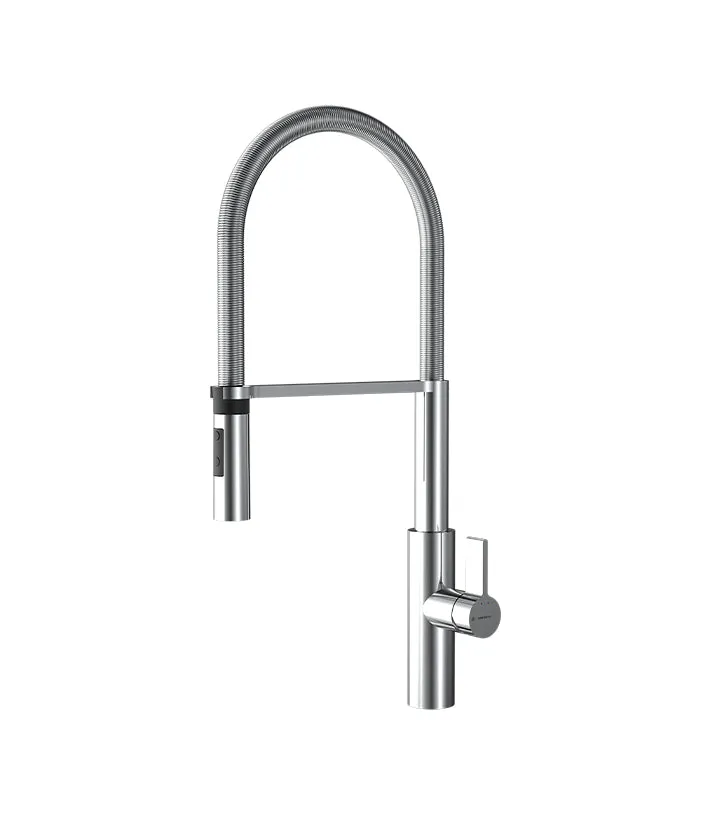 Parisi Libera Kitchen Mixer with Chrome Spring Spray