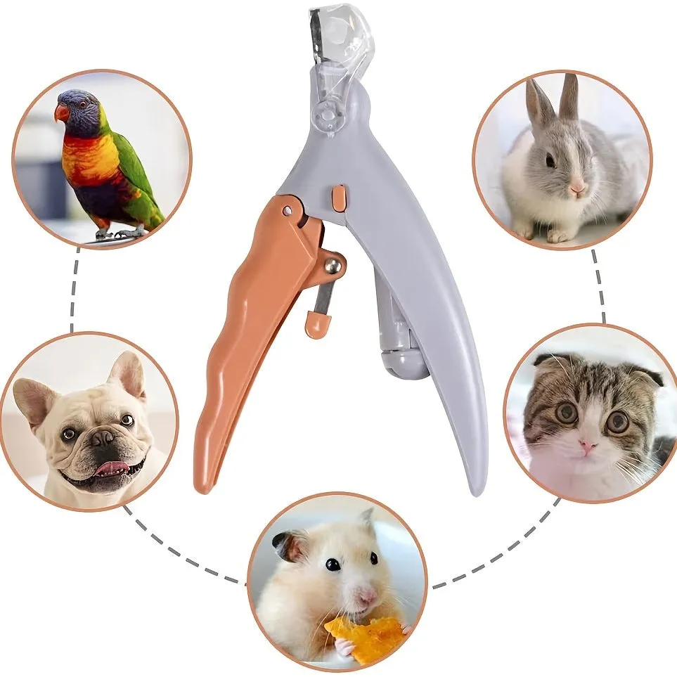 Pet Nail Care Set Clippers Polishers  LED Lights