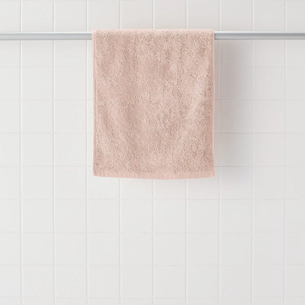 Pile Weave Face Towel With Loop