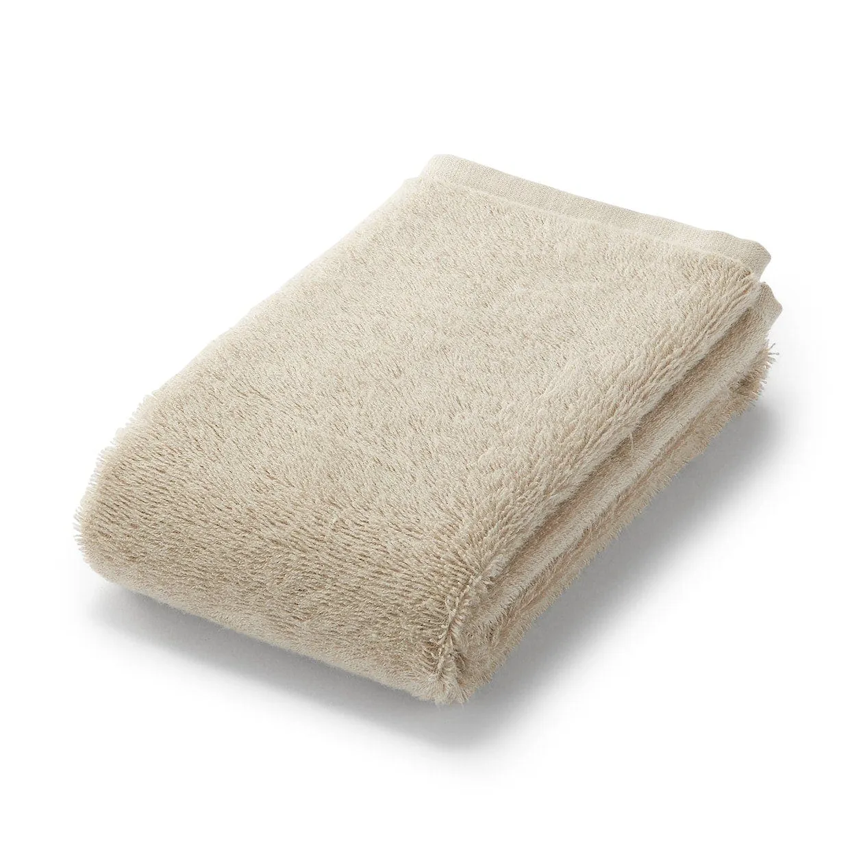 Pile Weave Face Towel With Loop