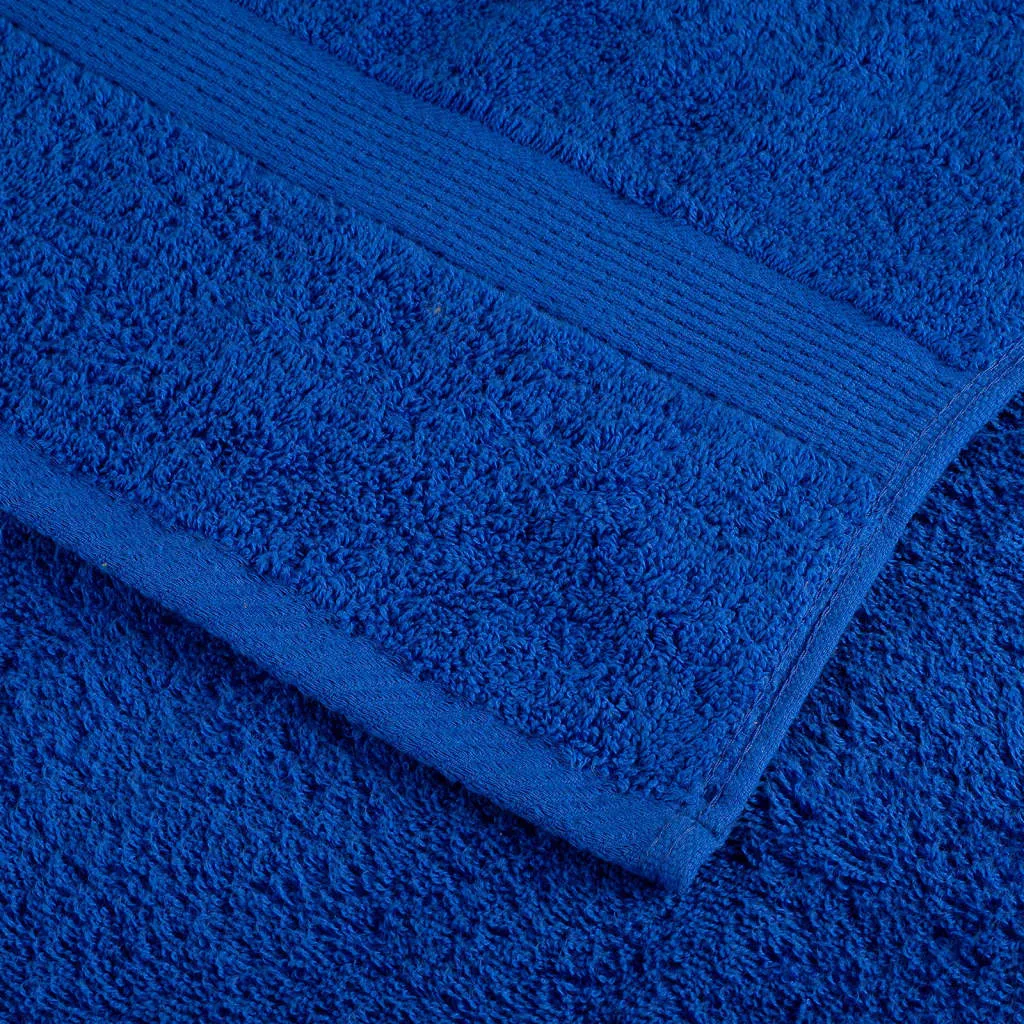 Premium Washcloths 2pcs Blue 30x30cm 600gsm 100% Cotton