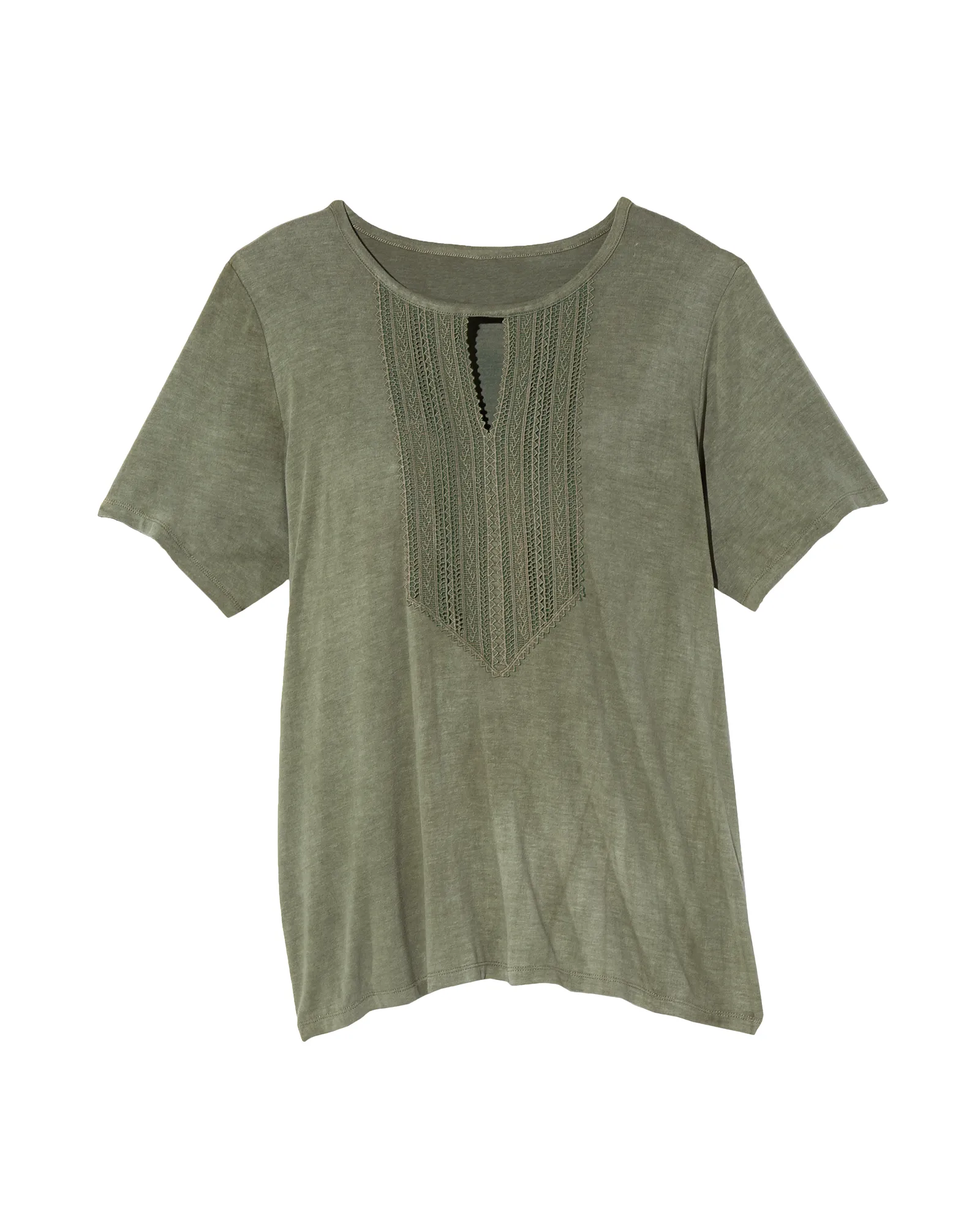 Remi Keyhole Top | Olive Green